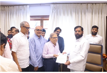 Meeting with Shri Eknath Shindeji, Hon DCM, and Minister of Urban Development and Housing